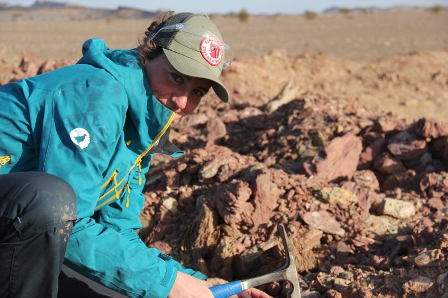 Laetitia Genitoni, guide accompagnatrice en montagne, en mission de terrain au Maroc